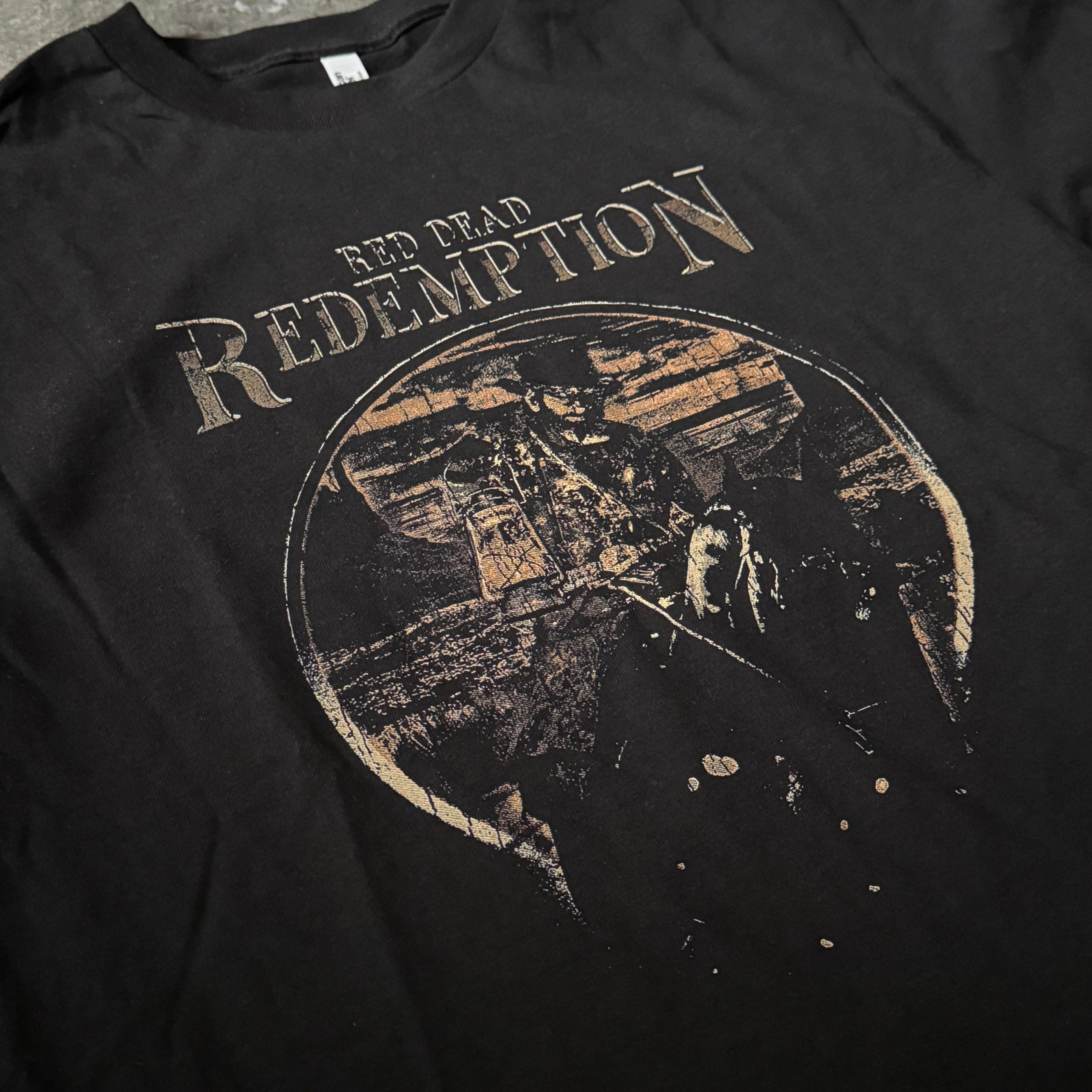 Red Dead Redemption Vintage Graphic 100% Cotton Tee