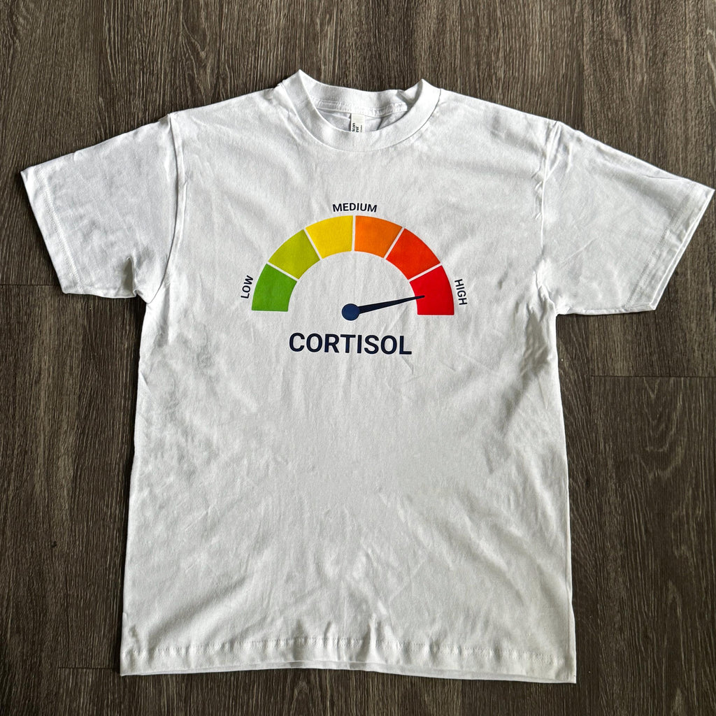High Cortisol/ Low Cortisol 100% Cotton T-Shirt