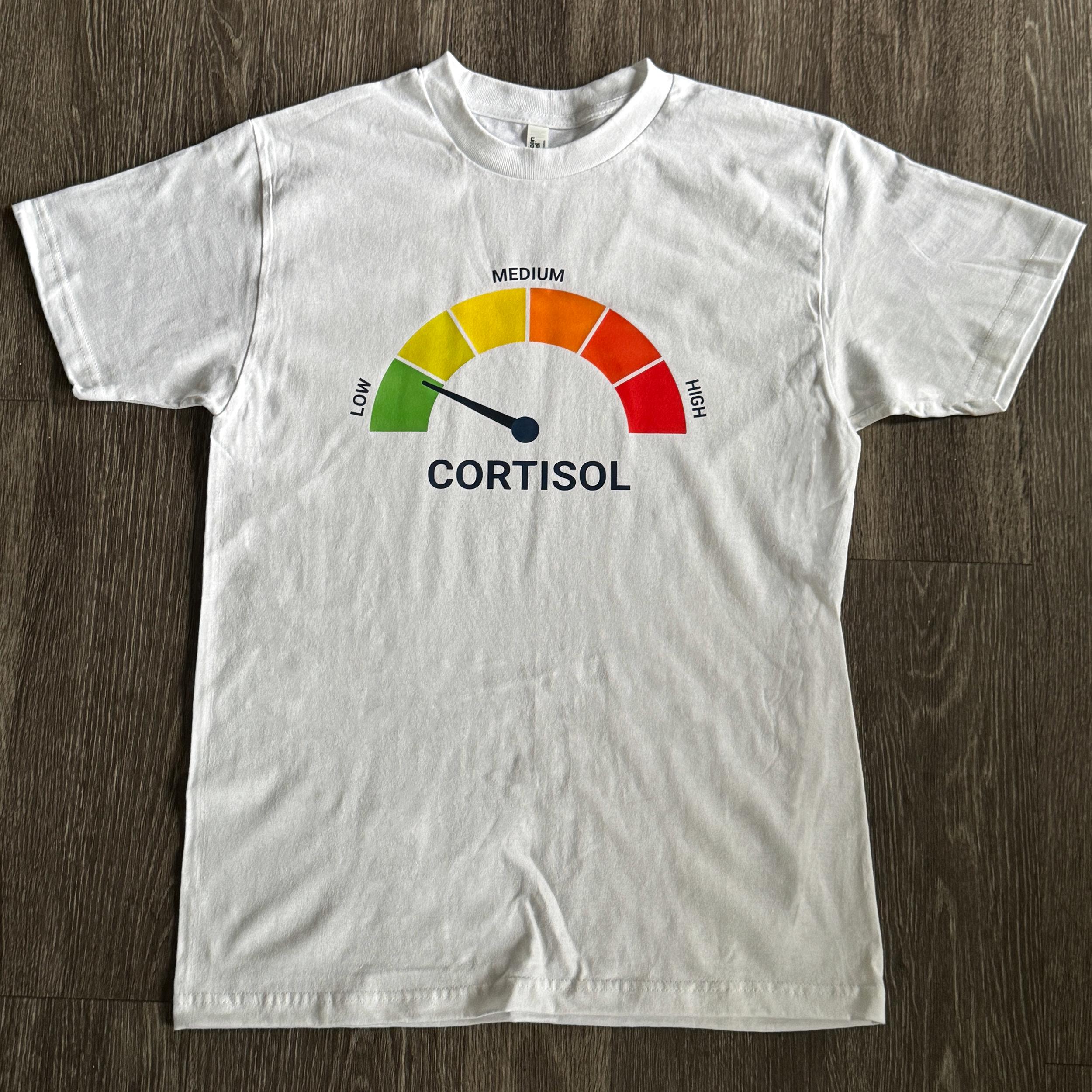 High Cortisol/ Low Cortisol 100% Cotton T-Shirt