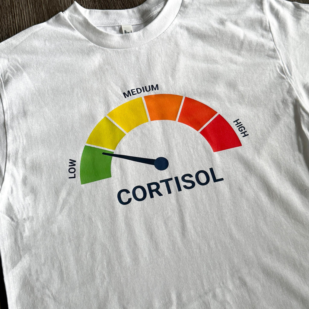 High Cortisol/ Low Cortisol 100% Cotton T-Shirt