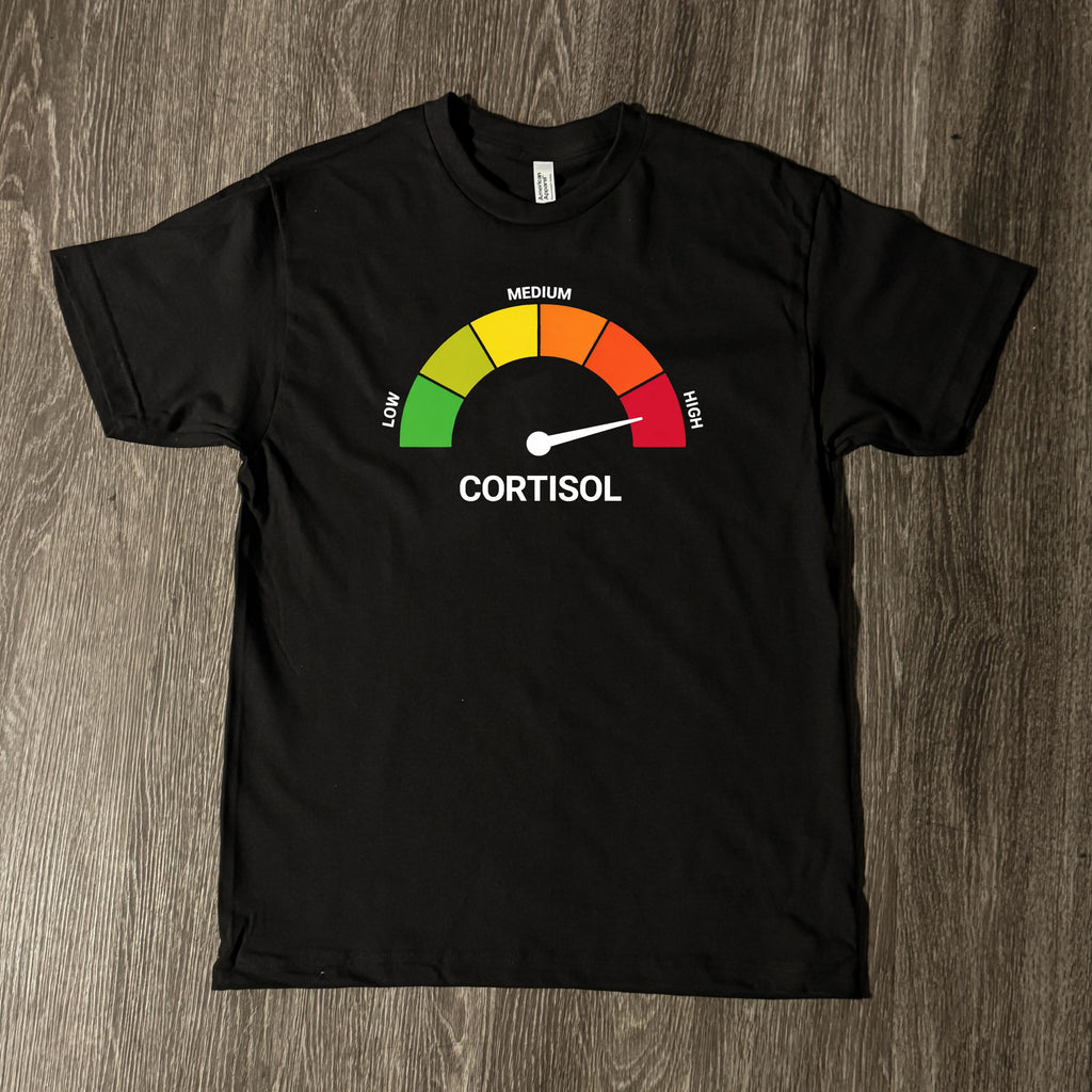 High Cortisol/ Low Cortisol 100% Cotton T-Shirt