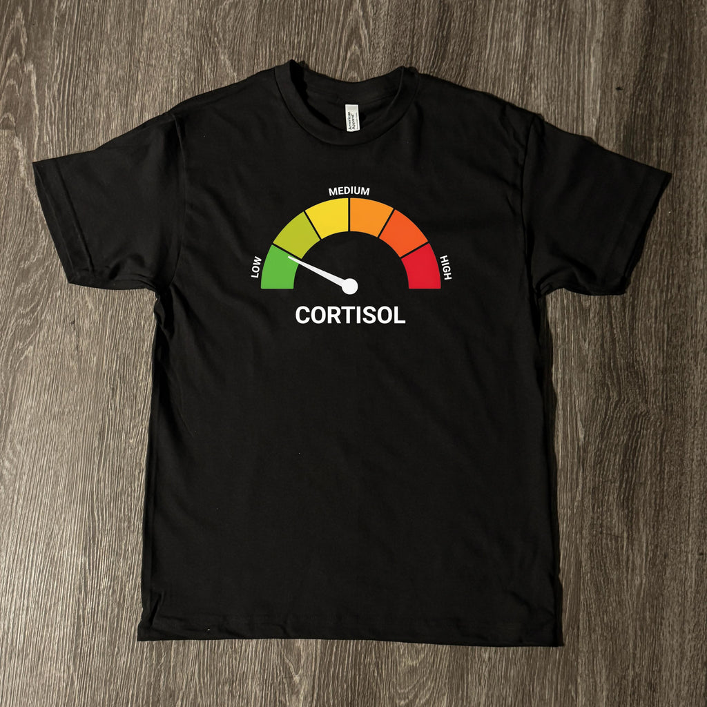 High Cortisol/ Low Cortisol 100% Cotton T-Shirt