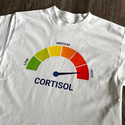 High Cortisol/ Low Cortisol 100% Cotton T-Shirt